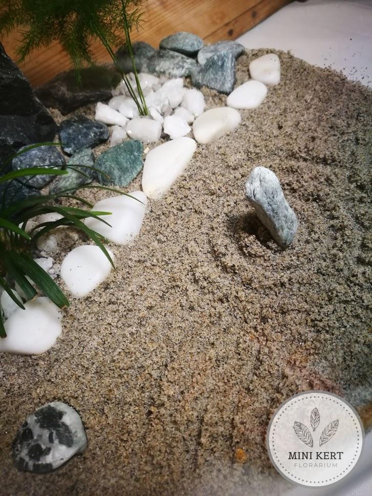 Üveggömb florárium 25cm "Zen kert" - Image 3