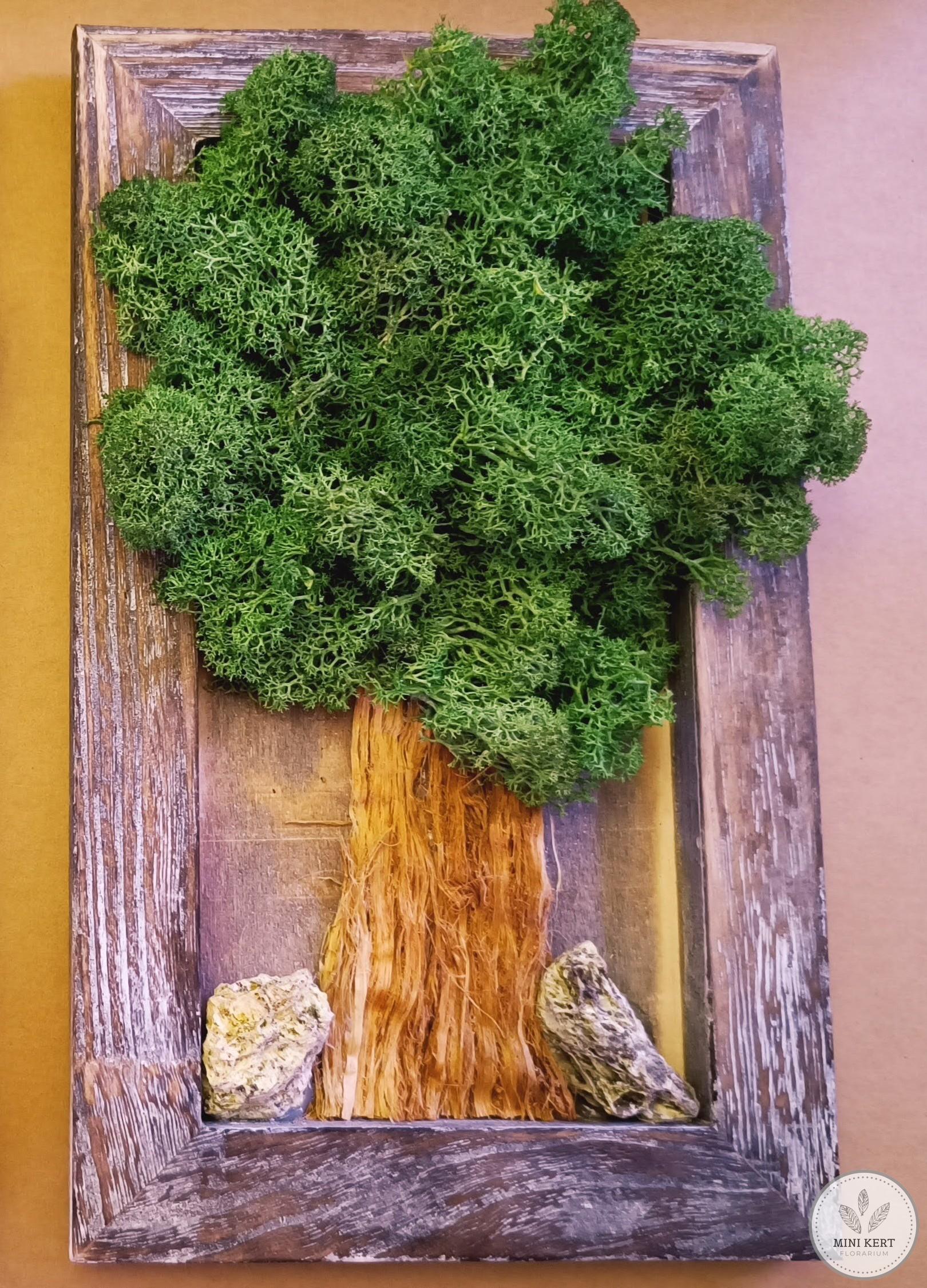 Zuzmó falikép "Kis fa" 15x25 cm