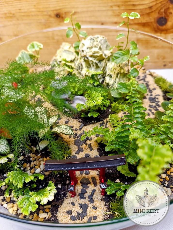 Biodome florárium Japánkert belső