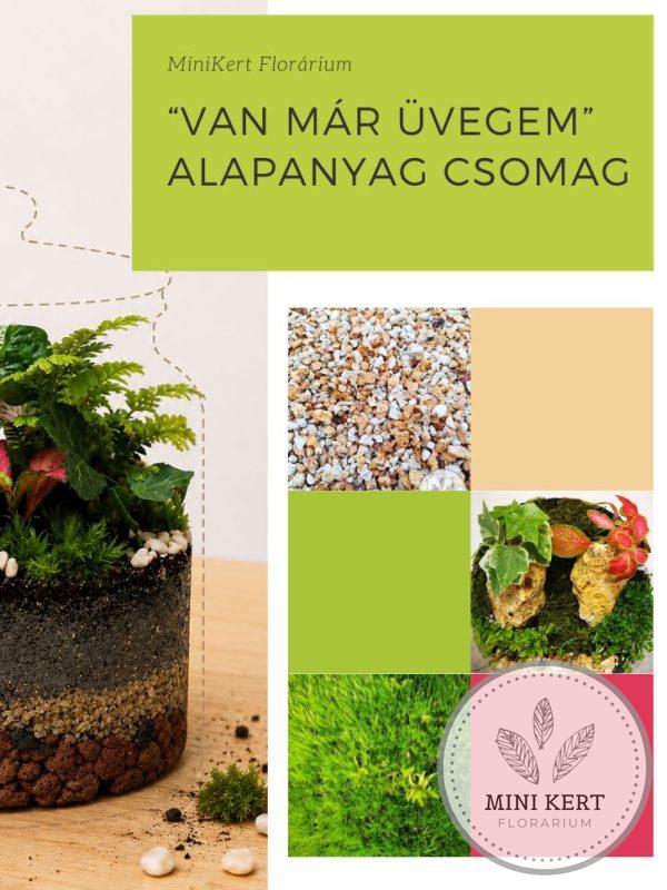 "Van már üvegem" florárium DIY szett
